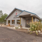 Photograph of the building, 2 Loons Distillery